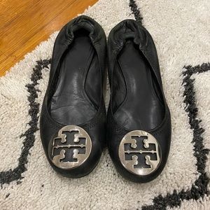 Black Tory Burch flats